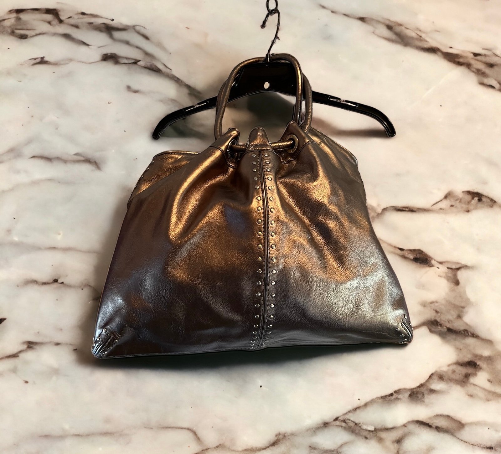 Michael Kors Large Studded Shoulder Bag