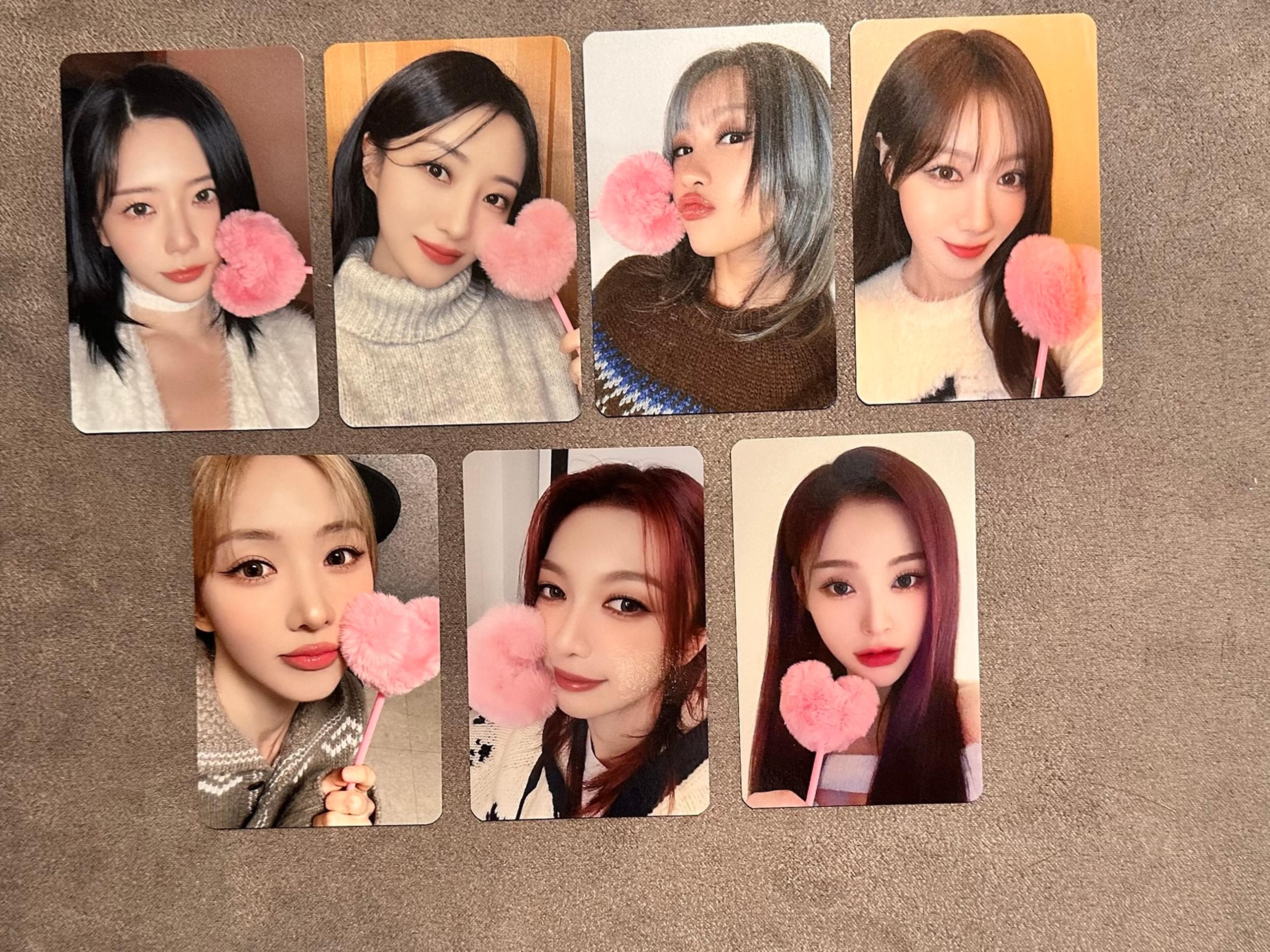 Dreamcatcher My Christmas Sweet Love Makestar Photocard Pre Order Benefit set