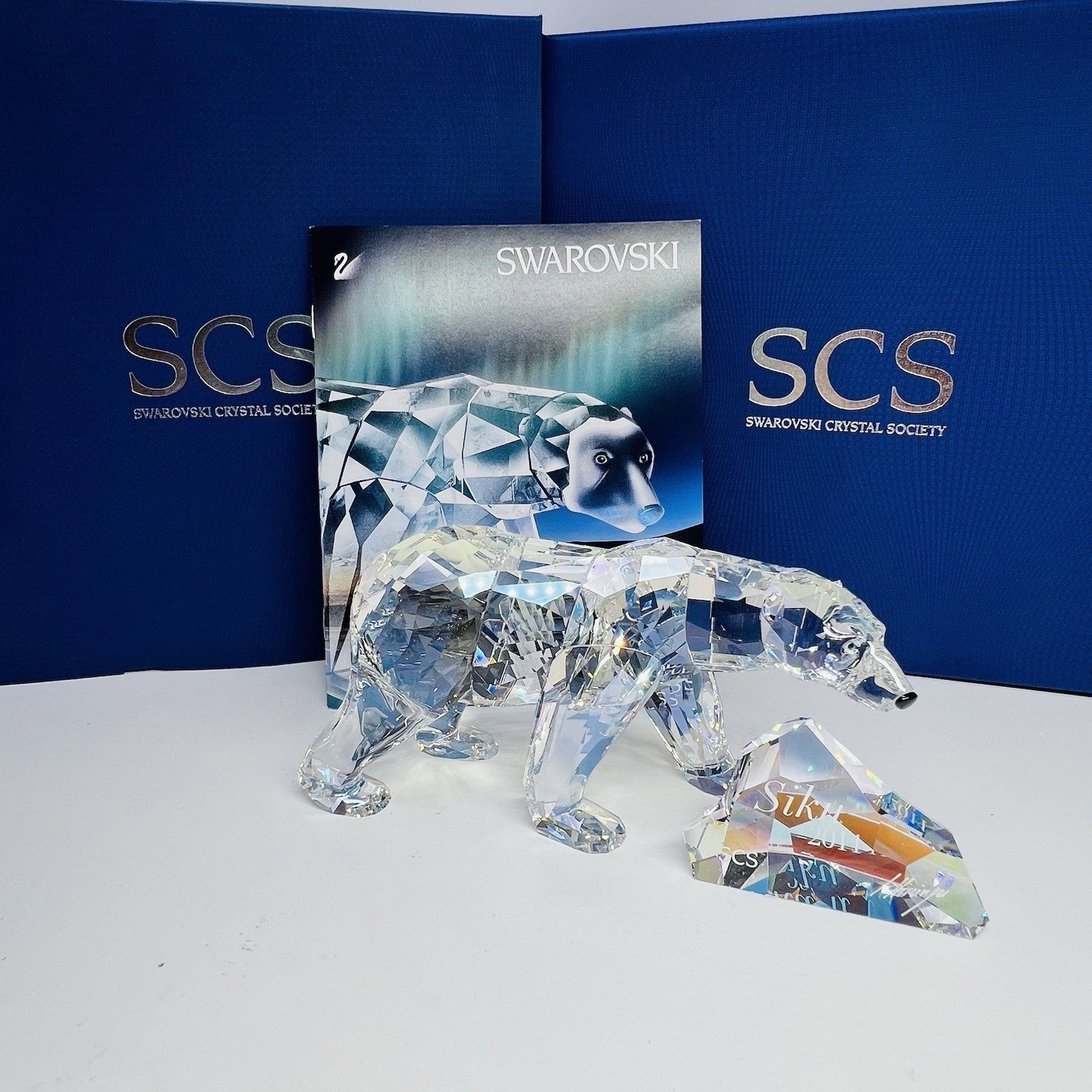 Swarovski SCS 2011 Annual Edition Siku Polar Bear Crystal Figurine 1053154