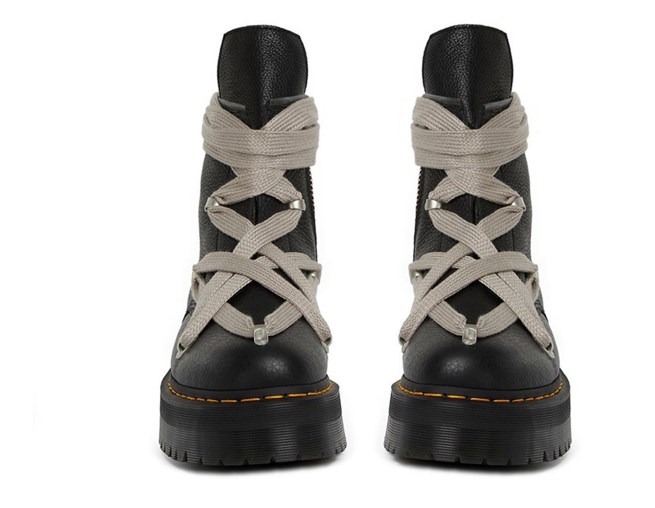Dr. Martens 1460 Quad Leather Sole Pentagram Jumbo Lace Boot