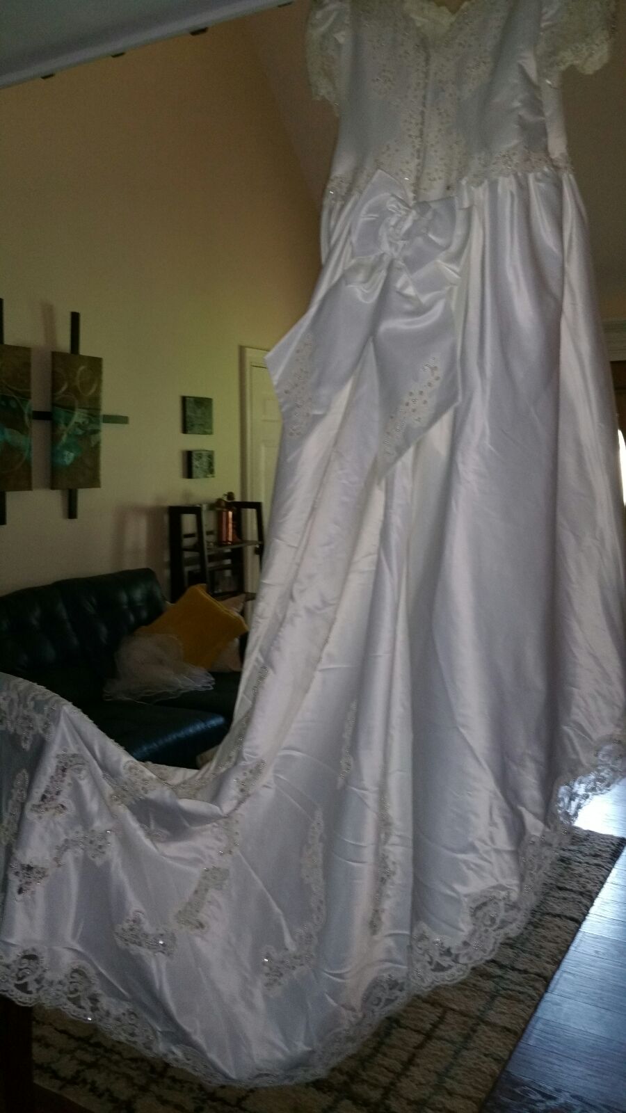 Wedding dress/ size 12