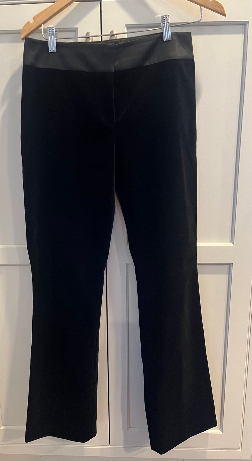 Sigrid Olsen velvet black dress pants Sz. 6