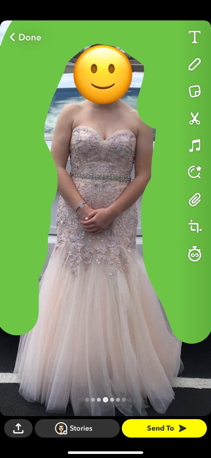 Prom dress