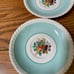 Aqua Johnson Bros. fruit plates