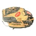 Rawlings 10.5 Leather RHT Kids Baseball Glove PP105AP