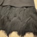 The Limited Sleeveless Blazer, Vest, Dress, Small Black Button Up Fringe Lined