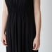 PAS DE CALAIS Pleated Crepe Dress Designer Quite Luxury minimalist Japanese 34/4