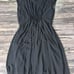 PAS DE CALAIS Pleated Crepe Dress Designer Quite Luxury minimalist Japanese 34/4