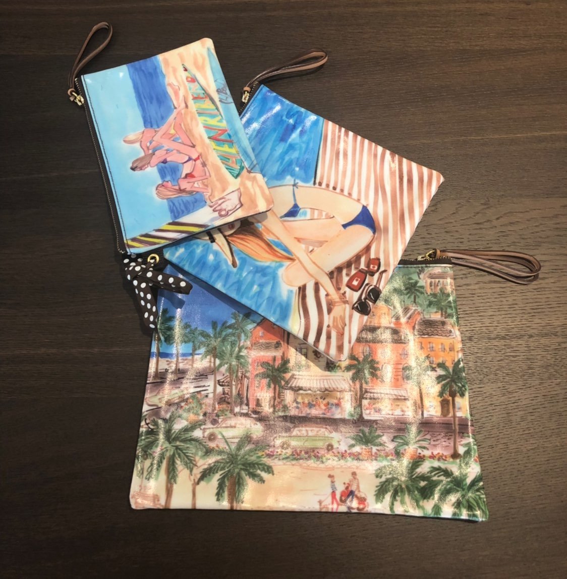 Set Of 3 Henri bendel Pouches