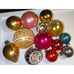 Vintage Stamped Shiny Brite Mercury Glass Indent! Christmas Ornament Lot #1