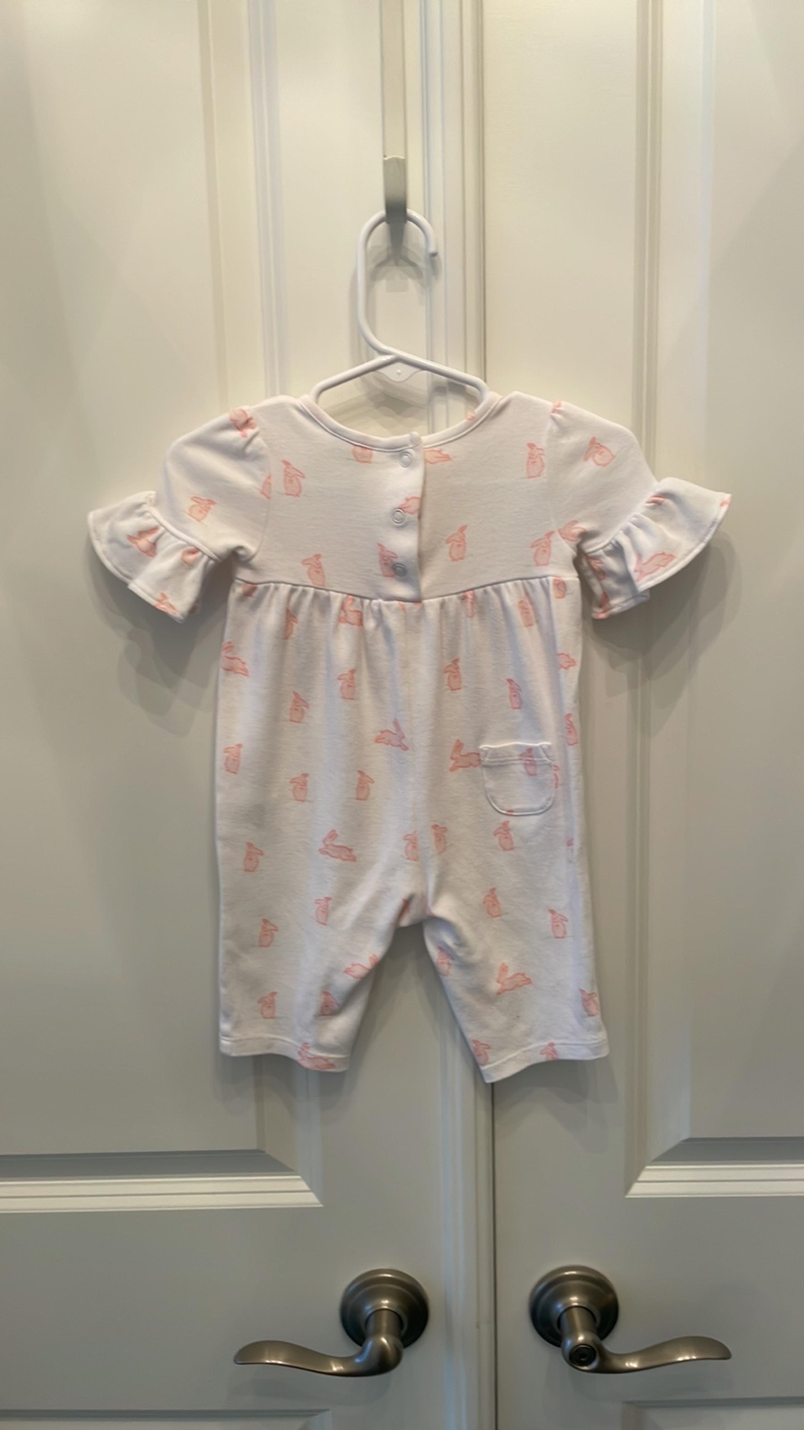 JANIE AND JACK ROMPER WITH BUNNIES