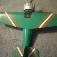 Die cast airplane