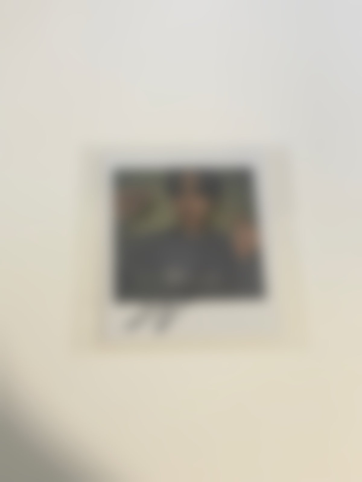 ateez yunho signed polaroid