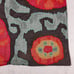 Pottery Barn Throw Pillow Shams Set of 2 Linen Beaded Appliqué 24x24 Multicolor