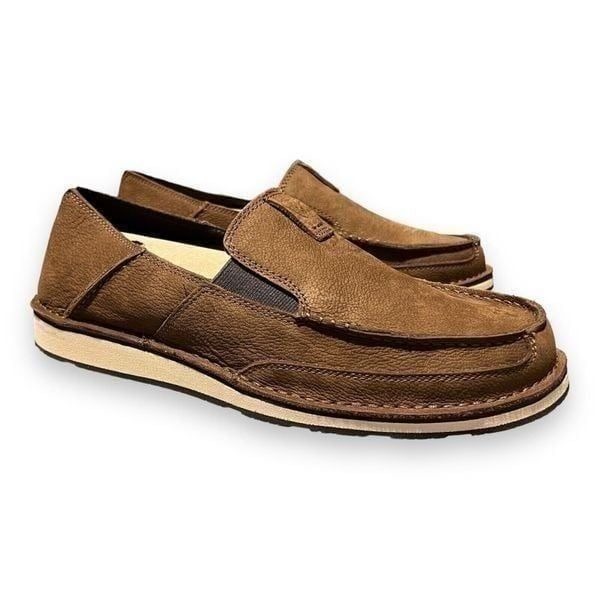Ariat Mens Distressed Brown Cruiser Shoes 10033931 Slip On Men’s Size 12