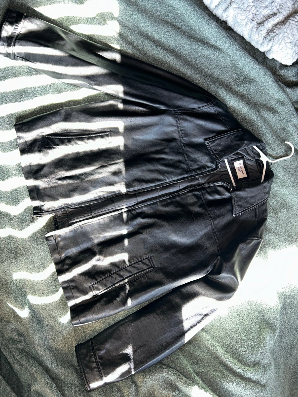 Dockers leather jacket xl
