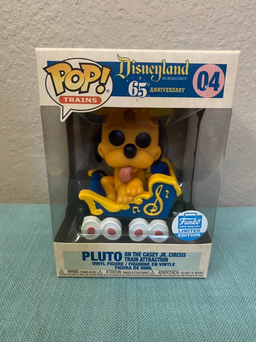 Funko Pop! Pluto on the Casey Jr Train