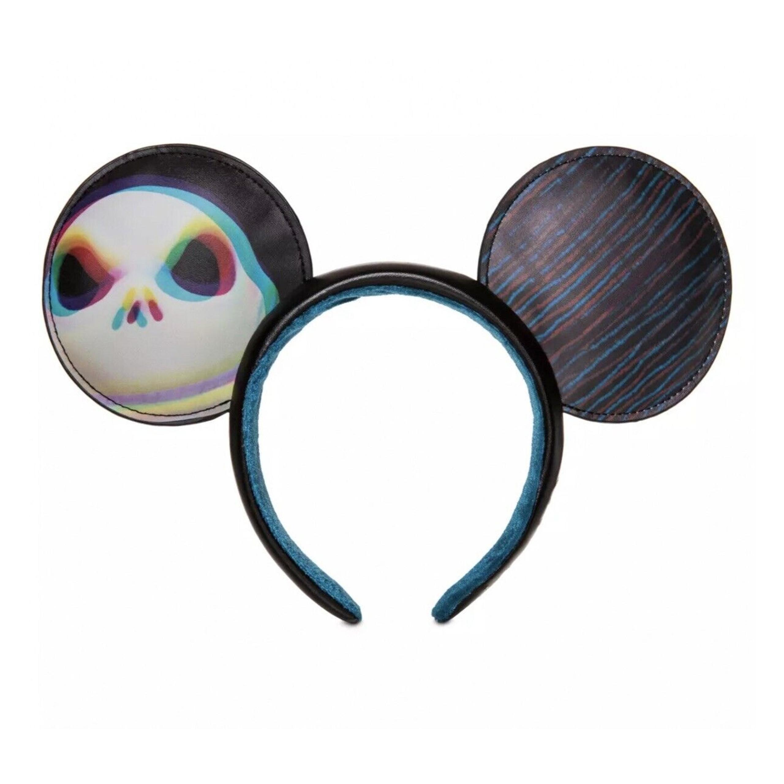 Disney Parks Halloween Jack Faux Leather Ear Headband for Adults New