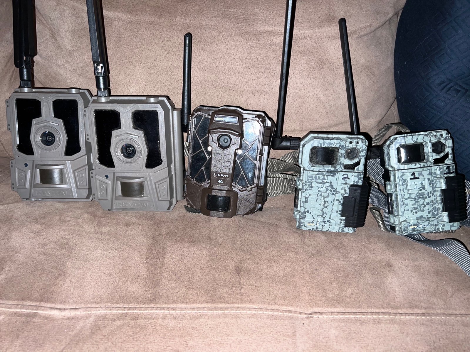 Cellular trail cameras