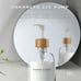 Kitchen Soap Dispenser Set - Glass Soap Dispenser with Pump set of2