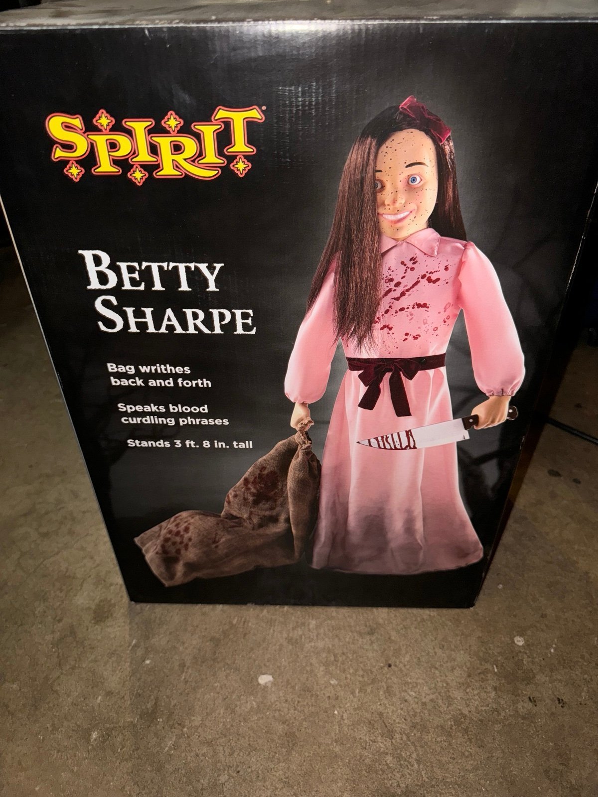 Betty Sharpe Spirit Halloween