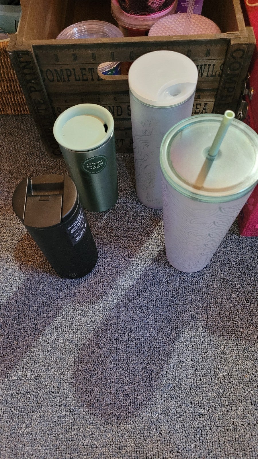Bundle of 4 Starbucks collectible Tumblers BNWT