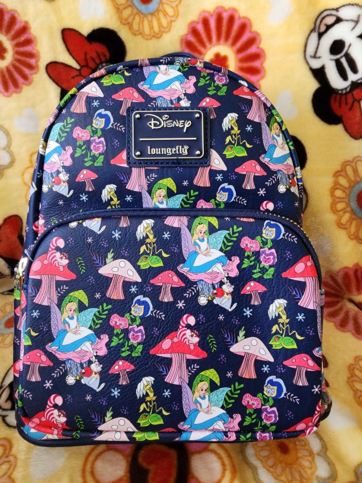 Loungefly Disney Alice and Wonderland Mushroom Exclusive Backpack