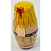Vintage Goldilocks & The Three Bears Hand Painted Wooden Nesting Dolls Set READ