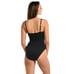 NWT! La Blanca Island Goddess Asymmetrical Twist One Piece - Size 10