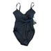 NWT! La Blanca Island Goddess Asymmetrical Twist One Piece - Size 10