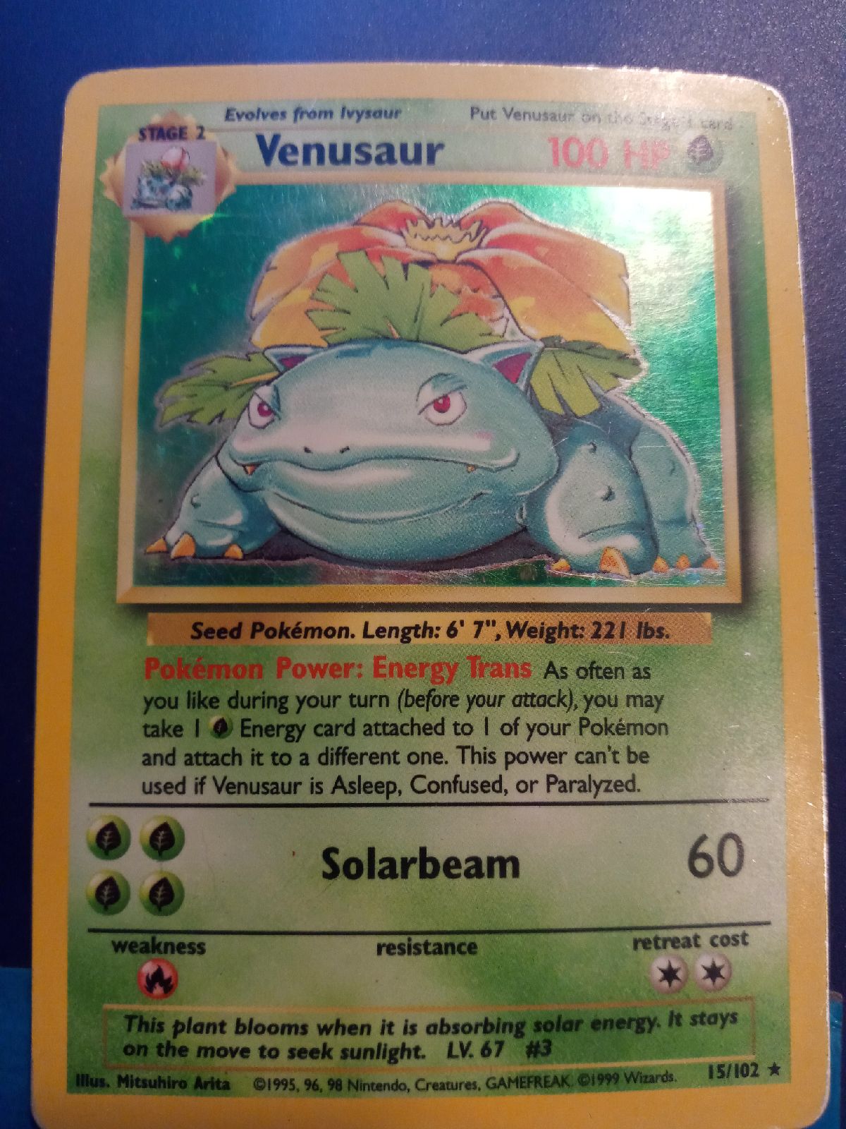 Venusaur holo