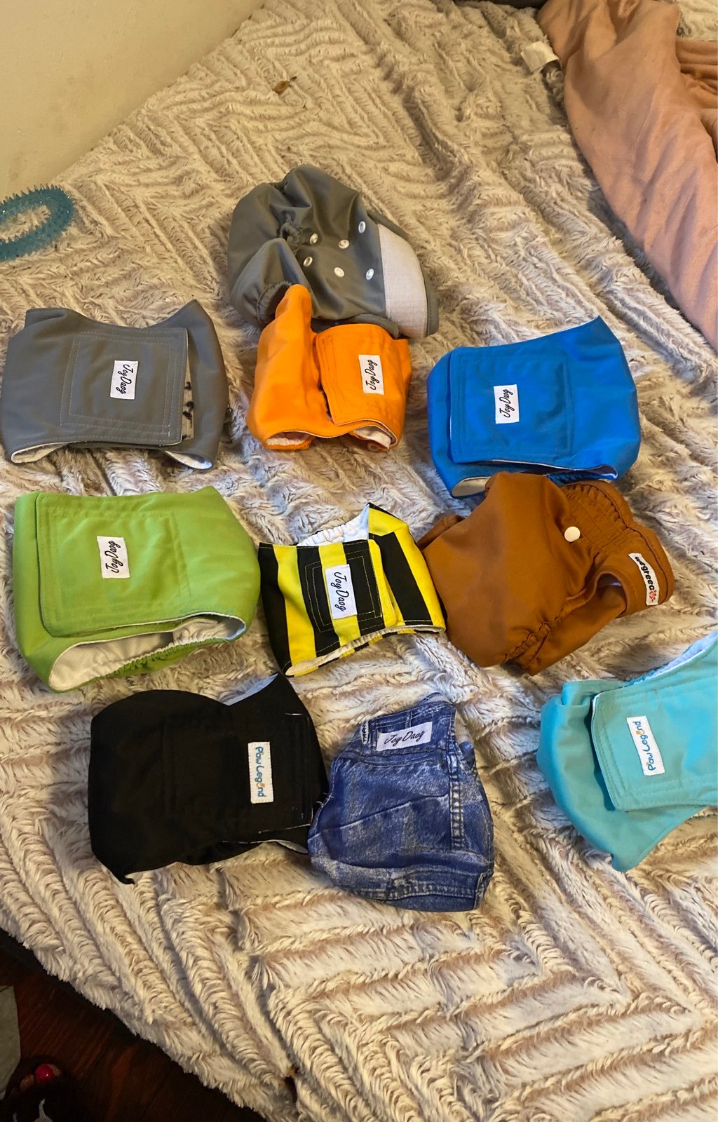 10 small-med goggie Diapers