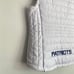 NFL New England Patriots Ladies White Puffer Vest Pats Football Fan Gear Sz L