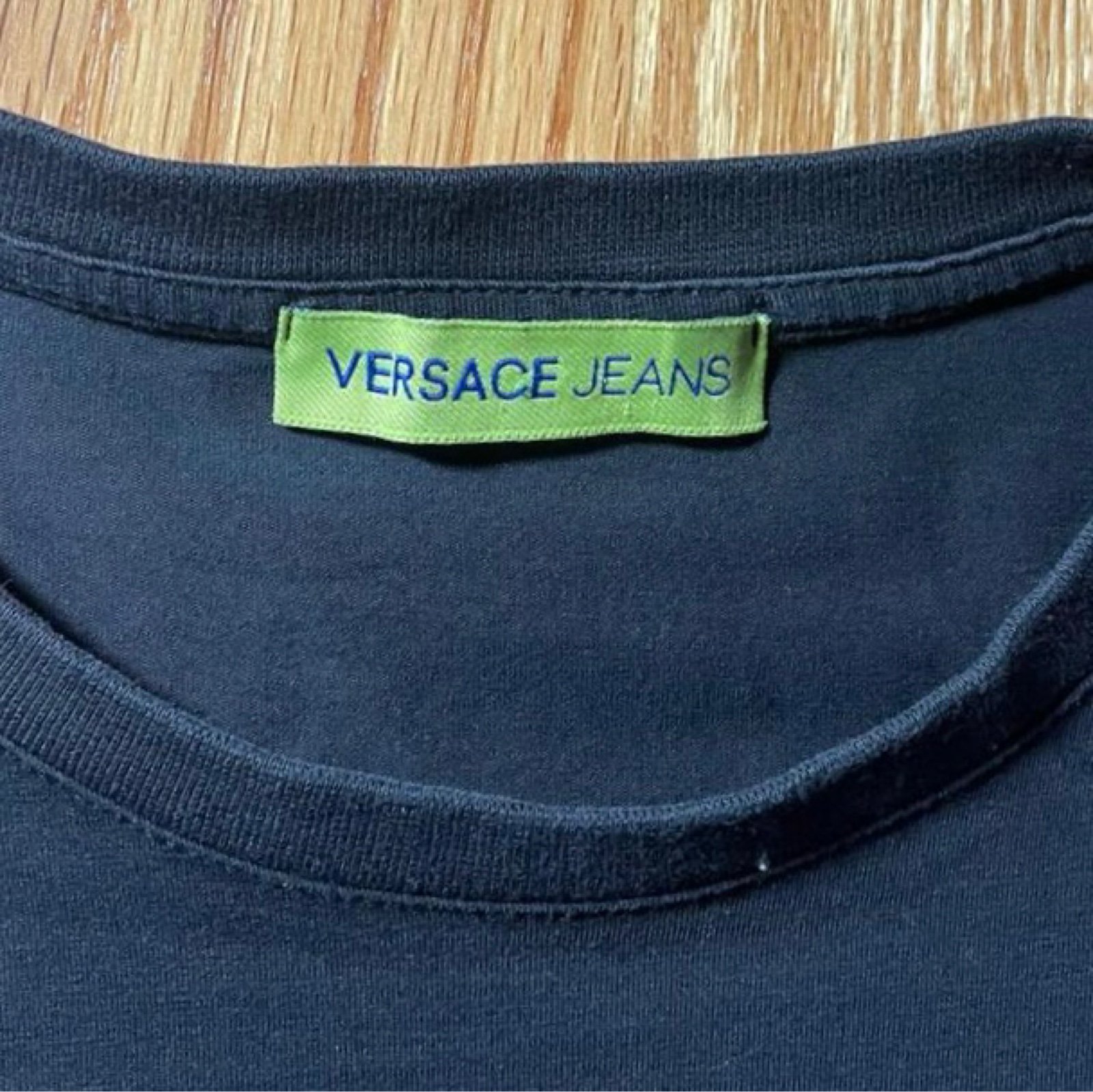 Versace Shirt Black outlets Gold