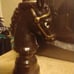 Antique large horse lighter