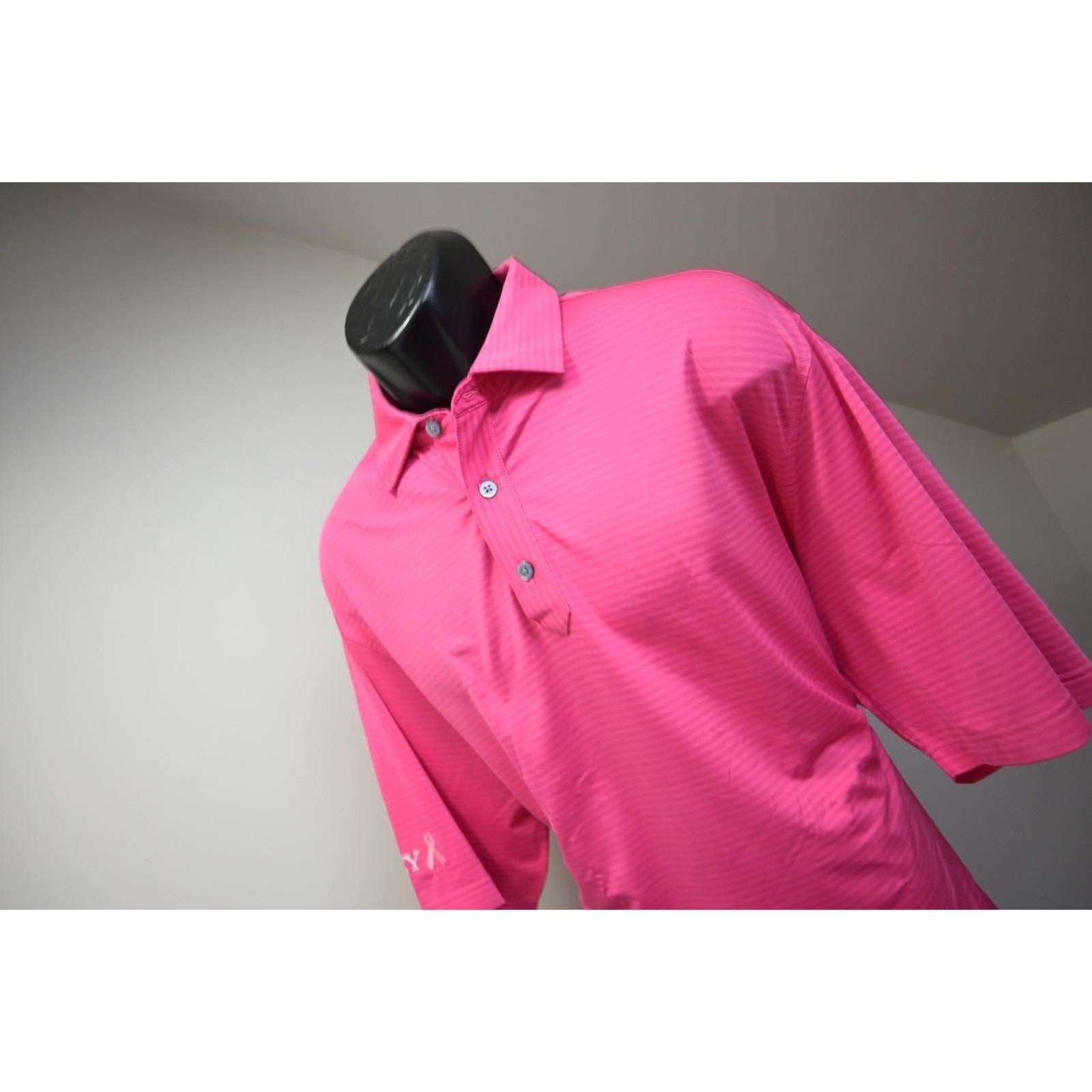 FootJoy Golf Polo Performance Wicking Stretch Short Sleeve Shirt Mens Sz Large