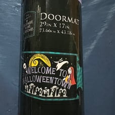 Disney The Nightmare Before Christmas Doormat