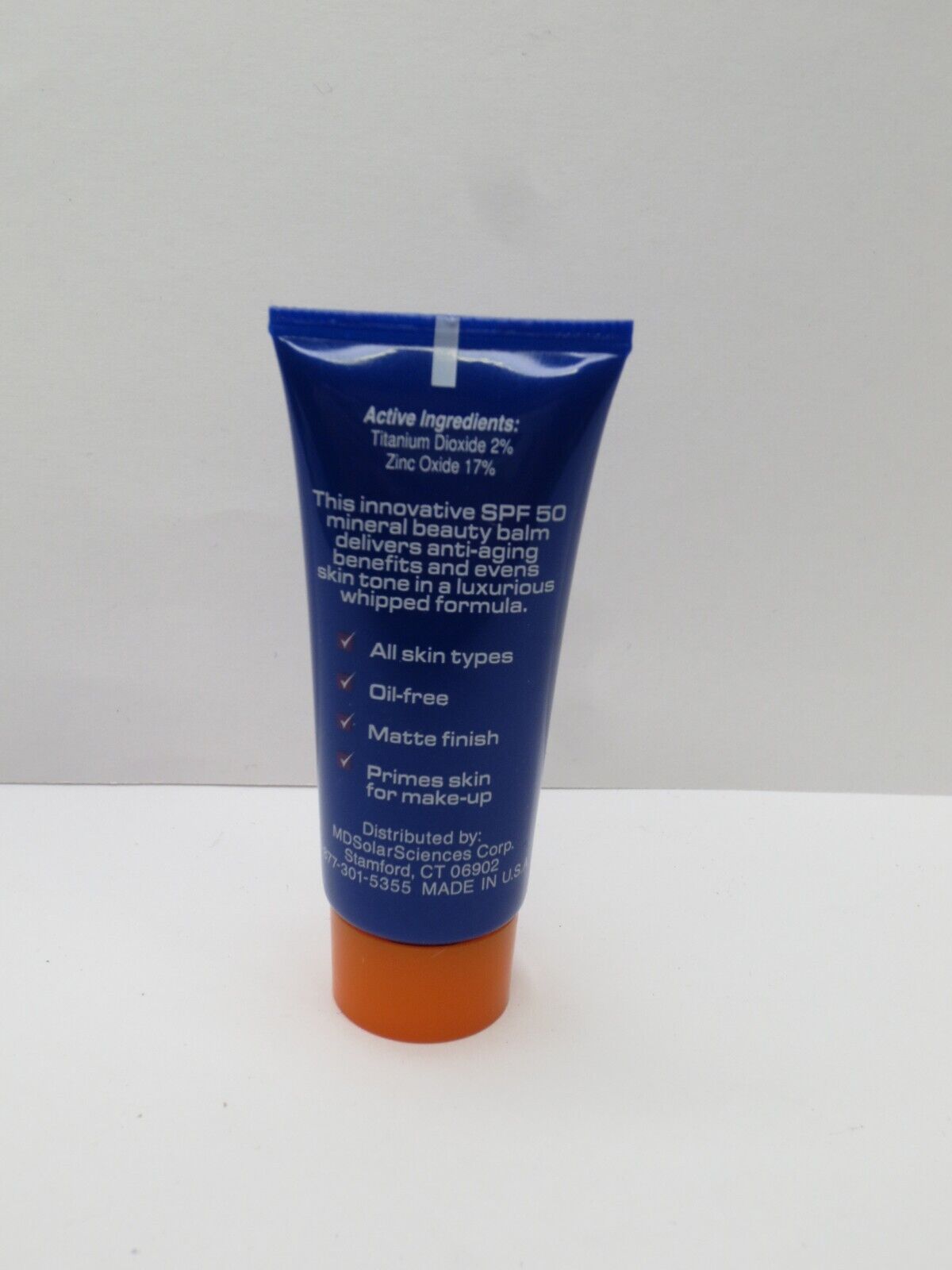 MD SOLAR SCIENCES MD CREME MINERAL BEAUTY BALM LIGHT SPF 50 0.25 OZ (LOT OF 15)