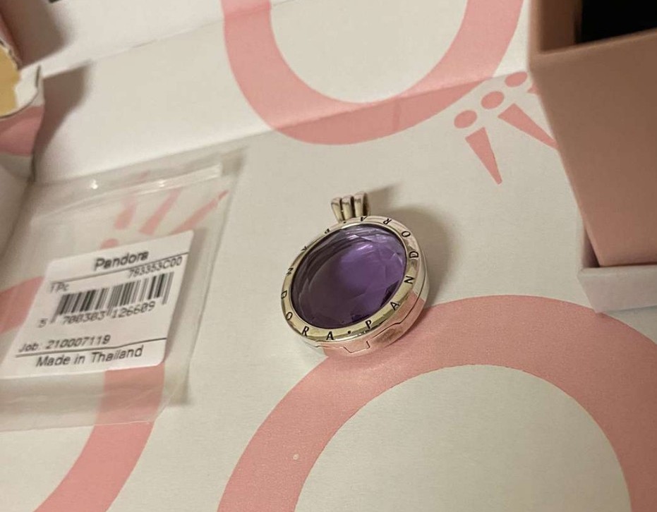 Pandora Amethyst Locket