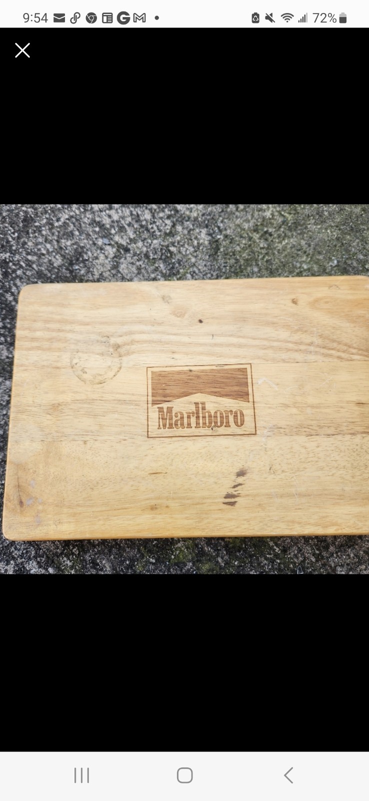 Vintage Marlboro poker set
