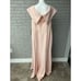 Xscape Women Blush Off Shoulder Crepe Formal Dress Size 18W