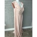 Xscape Women Blush Off Shoulder Crepe Formal Dress Size 18W