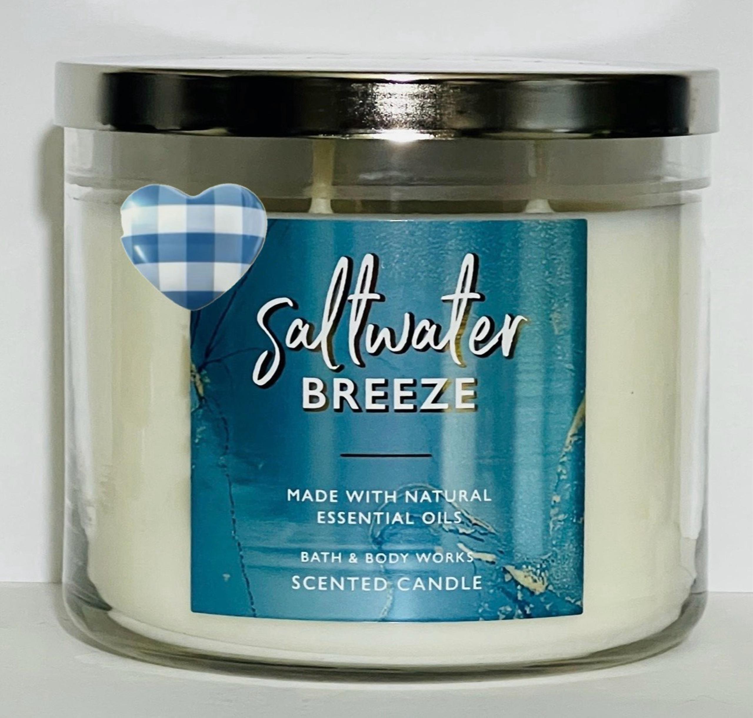 Saltwater Breeze 3 Wick Candle by Bath and Body Works