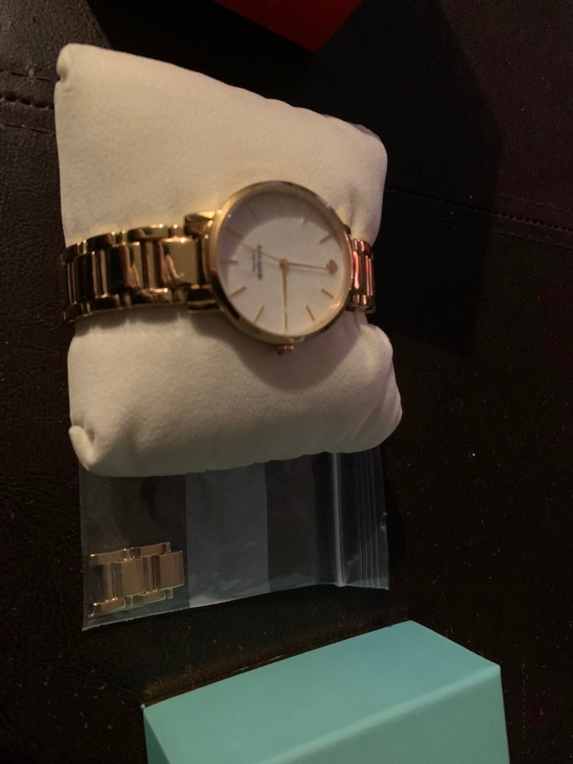 Kate Spade Water resistant gold watch