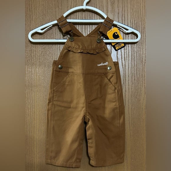 Carhartt Canvas Ruffle Overalls