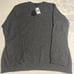 Charter Club Cashmere XL grey long sleeve sweater NWT MSRP 139.00