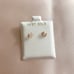 Real 14k gold kitten stud earrings.