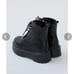 Thick-soled volume sole lace-up short boots L 24-24.5