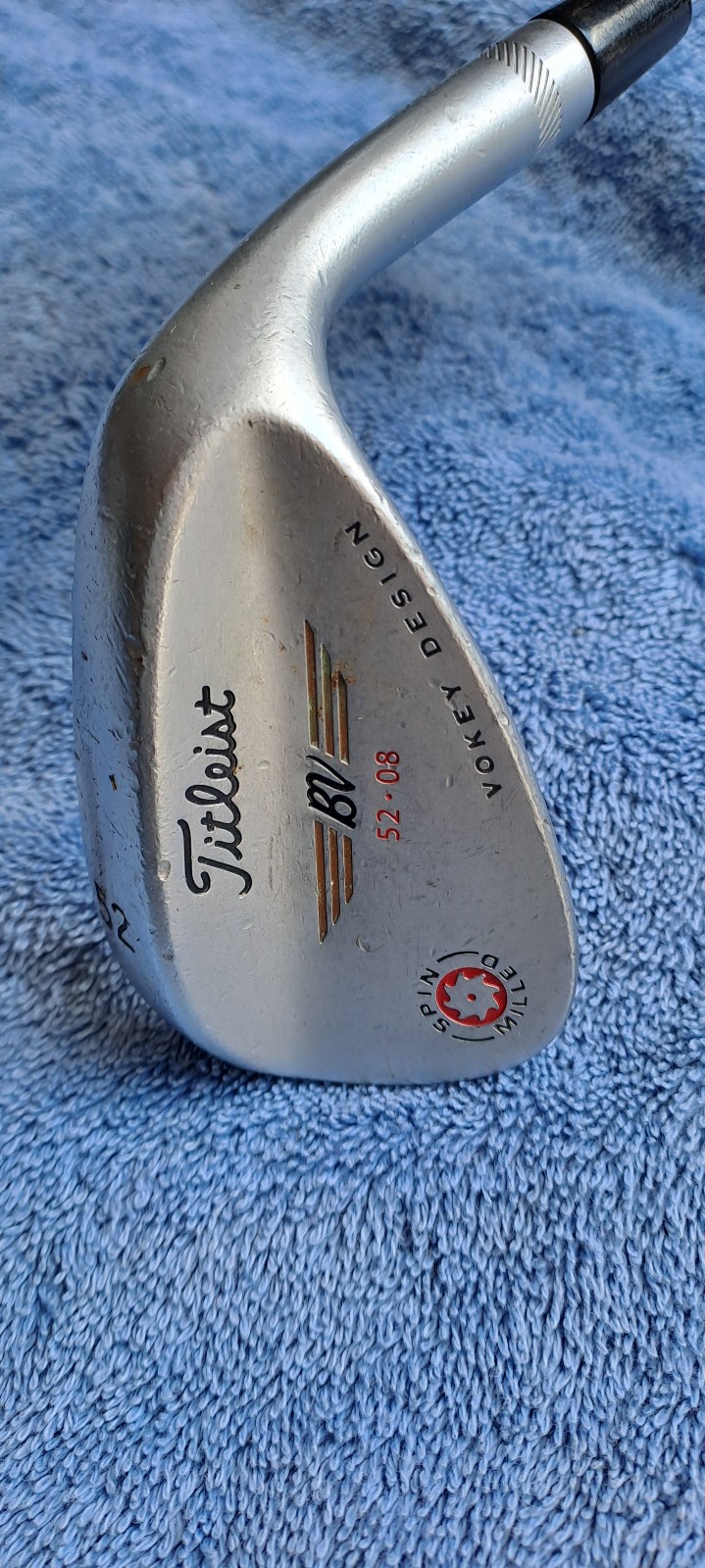 Golf Club TITLEIST BV VOKEY SPIN MILLED 52 08 Wedge RH