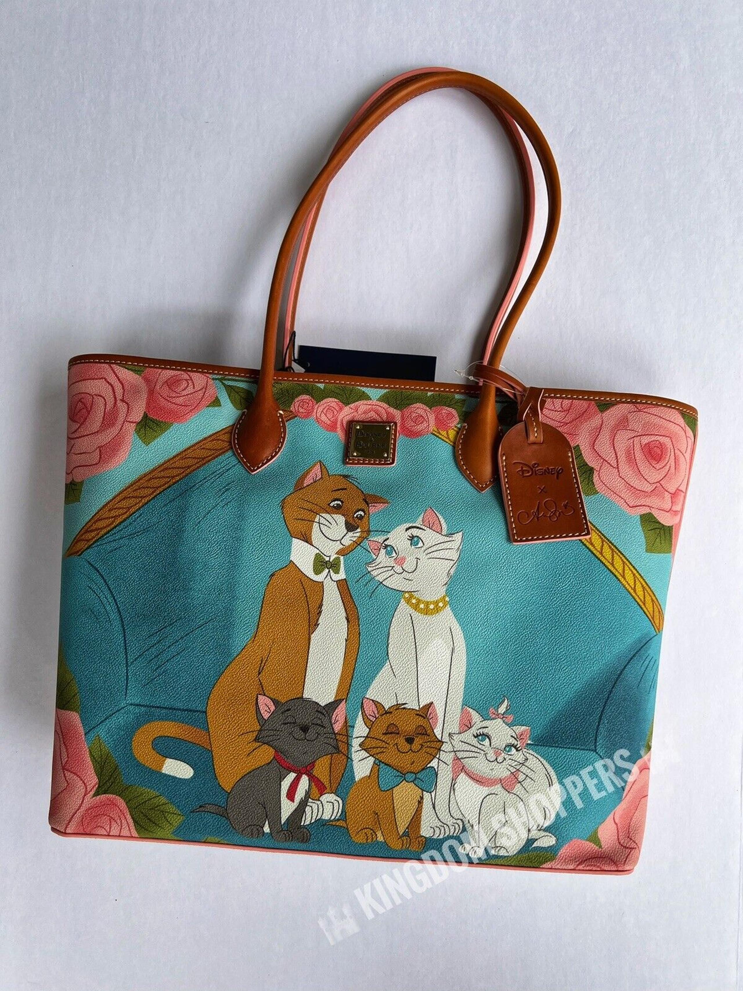 2022 Disney Parks Aristocats Ann Shen Dooney & Bourke Tote Bag Marie Berlioz New